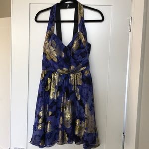 Nicole Miller silk chiffon dress